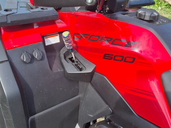 2021 CFMoto CFORCE 600 EPS, красный, 810000 рублей - вид 15