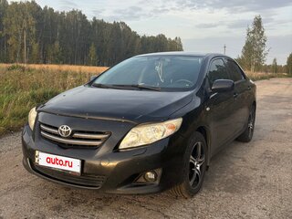 2008 Toyota Corolla AMT X (E140, E150), чёрный, 830000 рублей, вид 1