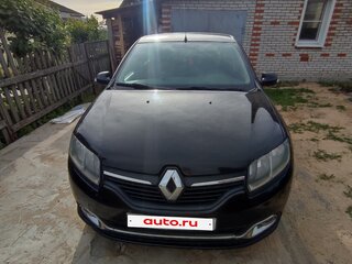 2016 Renault Logan II, чёрный, 600000 рублей, вид 1