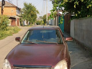 2008 Lada (ВАЗ) Priora I, пурпурный, 240000 рублей, вид 1