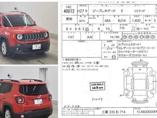 2015 Jeep Renegade I, красный, 1565000 рублей, вид 2