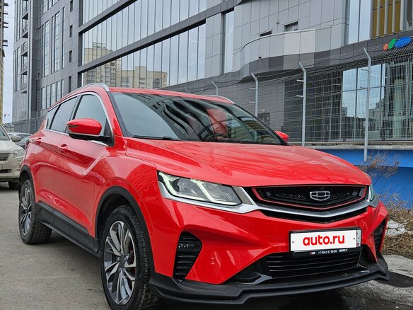 2022 Geely Coolray I, красный, 1850000 рублей