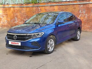 2020 Volkswagen Polo VI, синий, 1300000 рублей, вид 1