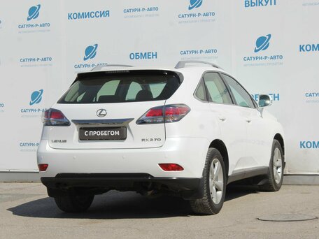 2012 Lexus RX 270 III Рестайлинг, белый, 2099023 рублей, вид 5