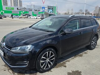 2016 Volkswagen Golf VII, чёрный, 1385000 рублей, вид 1