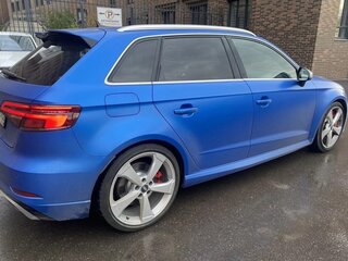 2019 Audi RS 3 II (8V) Рестайлинг, синий, 5400000 рублей, вид 4
