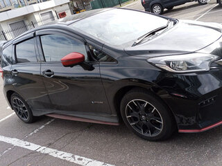 2017 Nissan Note Nismo e-Power II Рестайлинг, чёрный, 1190000 рублей, вид 2