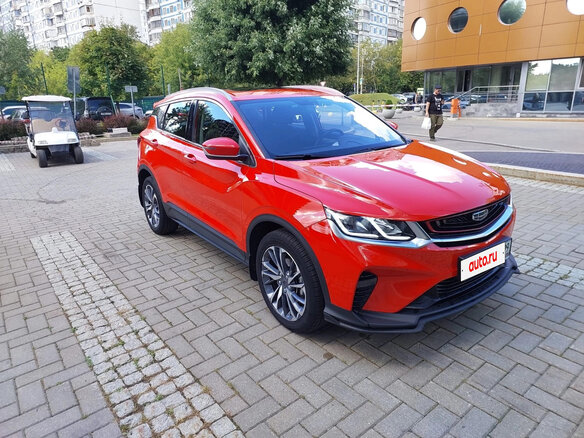 2022 Geely Coolray I, красный, 1350000 рублей
