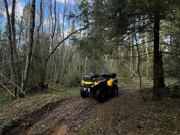 2012 BRP Can-Am Outlander 800, жёлтый, 750000 рублей - вид 7