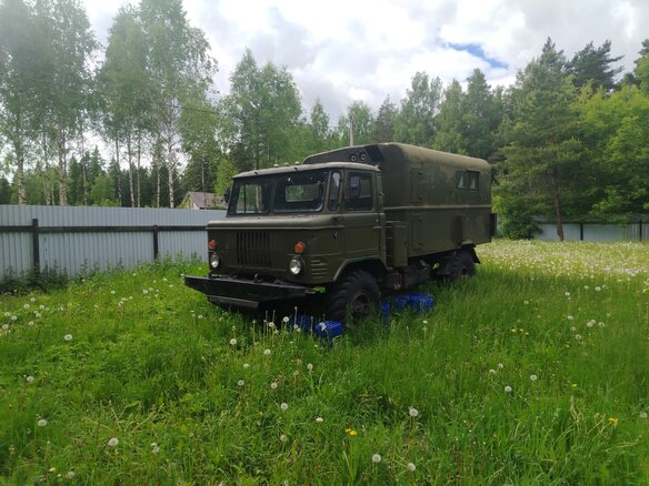 1989 ГАЗ 66, зелёный, 400000 рублей