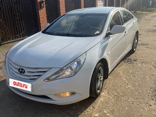 2011 Hyundai Sonata VI (YF), белый, 950000 рублей, вид 1