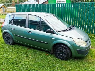 2004 Renault Scenic II, зелёный, 375000 рублей, вид 4
