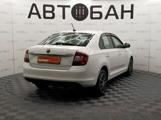 2017 Skoda Rapid I Рестайлинг, белый, 1319000 рублей, вид 3