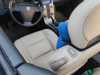 2008 Volvo C70 II Рестайлинг, синий, 1500000 рублей, вид 4