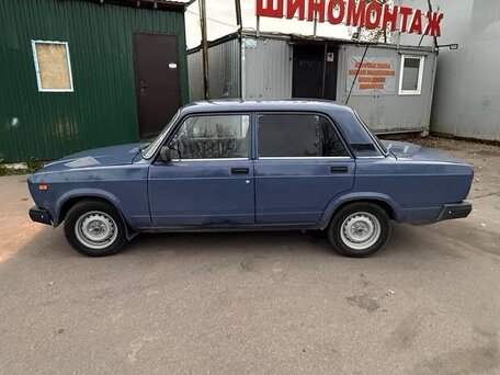 2005 Lada (ВАЗ) 2107, синий, 160000 рублей, вид 5