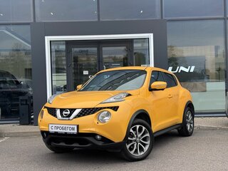 2017 Nissan Juke I Рестайлинг, жёлтый, 1649000 рублей, вид 2