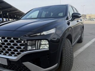 2020 Hyundai Santa Fe IV Рестайлинг, чёрный, 3350000 рублей, вид 4