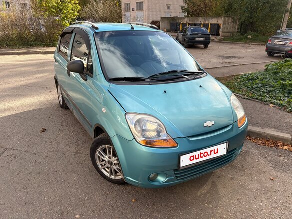 2005 Chevrolet Spark II, голубой, 360000 рублей