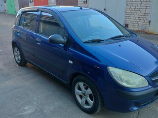 2008 Hyundai Getz I Рестайлинг, синий, 360000 рублей, вид 3