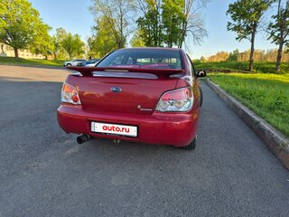 2006 Subaru Impreza II Рестайлинг 2, красный, 555000 рублей, вид 3