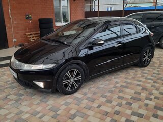 2007 Honda Civic VIII, чёрный, 675000 рублей, вид 5
