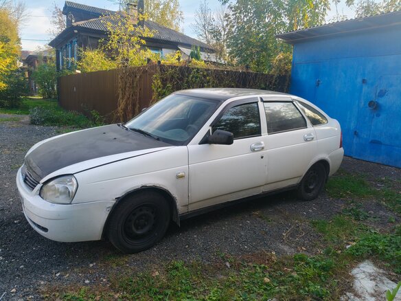 2010 Lada (ВАЗ) Priora I, белый - вид 2