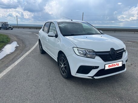 2021 Renault Logan II Рестайлинг, белый, 475000 рублей, вид 2