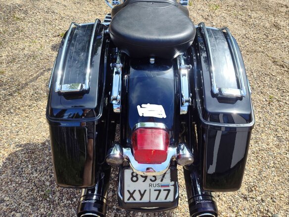 2013 Harley-Davidson Road King, чёрный, 1170000 рублей - вид 9