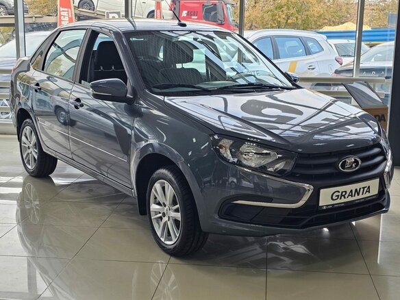 2026 Lada (ВАЗ) Granta I Рестайлинг, серый - вид 2
