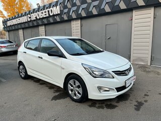 2016 Hyundai Solaris I Рестайлинг, белый, 813741 рублей, вид 3