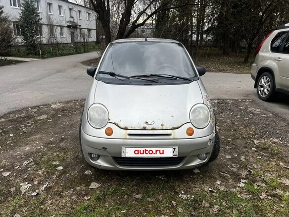 2007 Daewoo Matiz I Рестайлинг, белый, 130000 рублей