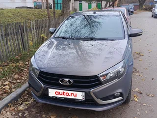 2017 Lada (ВАЗ) Vesta I, серый, 700000 рублей, вид 3