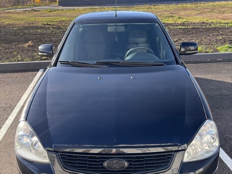 2011 Lada (ВАЗ) Priora I, чёрный, 350000 рублей, вид 3