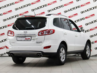 2012 Hyundai Santa Fe II Рестайлинг, белый, 1350550 рублей, вид 4