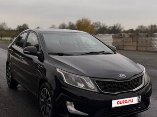 2011 Kia Rio 4-speed III, чёрный, 850000 рублей, вид 3