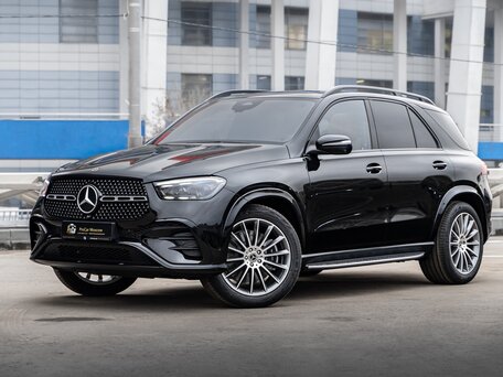 2025 Mercedes-Benz GLE 450 d II (V167) Рестайлинг, чёрный, вид 1