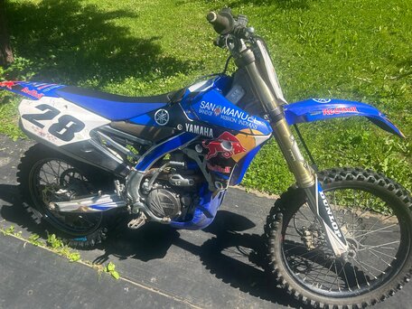 2016 Yamaha YZ450F, синий, 365000 рублей, вид 1