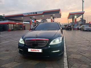 2007 Mercedes-Benz S-Класс 500 Long V (W221), синий, 1250000 рублей, вид 2