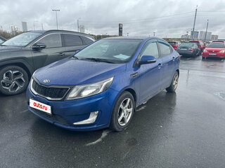 2012 Kia Rio 4-speed III, синий, 800000 рублей, вид 1