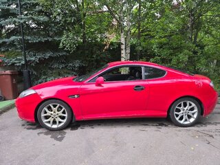 2007 Hyundai Coupe II (GK), красный, 605000 рублей, вид 1