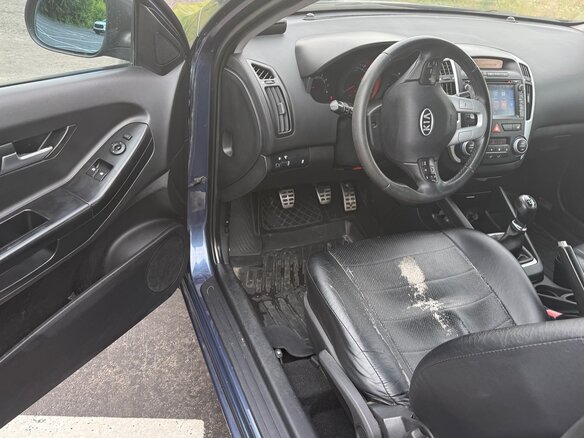 2011 Kia Ceed I Рестайлинг, синий, 600000 рублей - вид 6