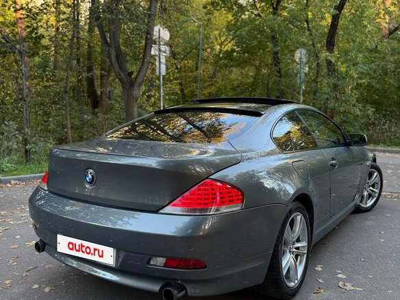 2007 BMW 6 серии 630i II (E63/E64), серый - вид 5