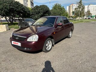 2008 Lada (ВАЗ) Priora I, пурпурный, 400000 рублей, вид 1