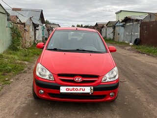 2007 Hyundai Getz I Рестайлинг, красный, 498000 рублей, вид 3