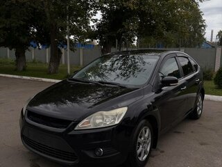 2009 Ford Focus II Рестайлинг, чёрный, 310000 рублей, вид 1