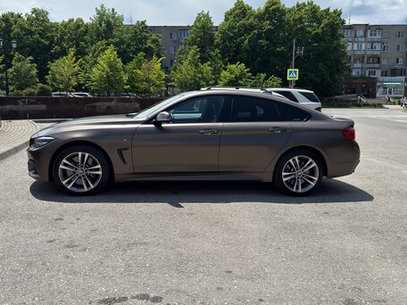 2017 BMW 4 серии Gran Coupe 440i xDrive F32/F33/F36 Рестайлинг, коричневый, 3850000 рублей, вид 4