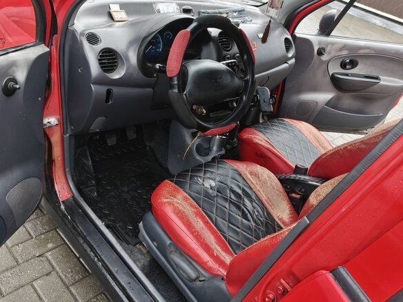 2011 Daewoo Matiz I Рестайлинг, пурпурный, 180000 рублей - вид 8