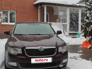 2012 Skoda Superb II, пурпурный, 1250000 рублей, вид 2