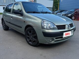 2002 Renault Clio II Рестайлинг, зелёный, 255000 рублей, вид 1