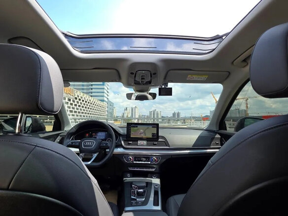 2022 Audi Q5 40 TDI II (FY) Рестайлинг, серый, 4800000 рублей - вид 10